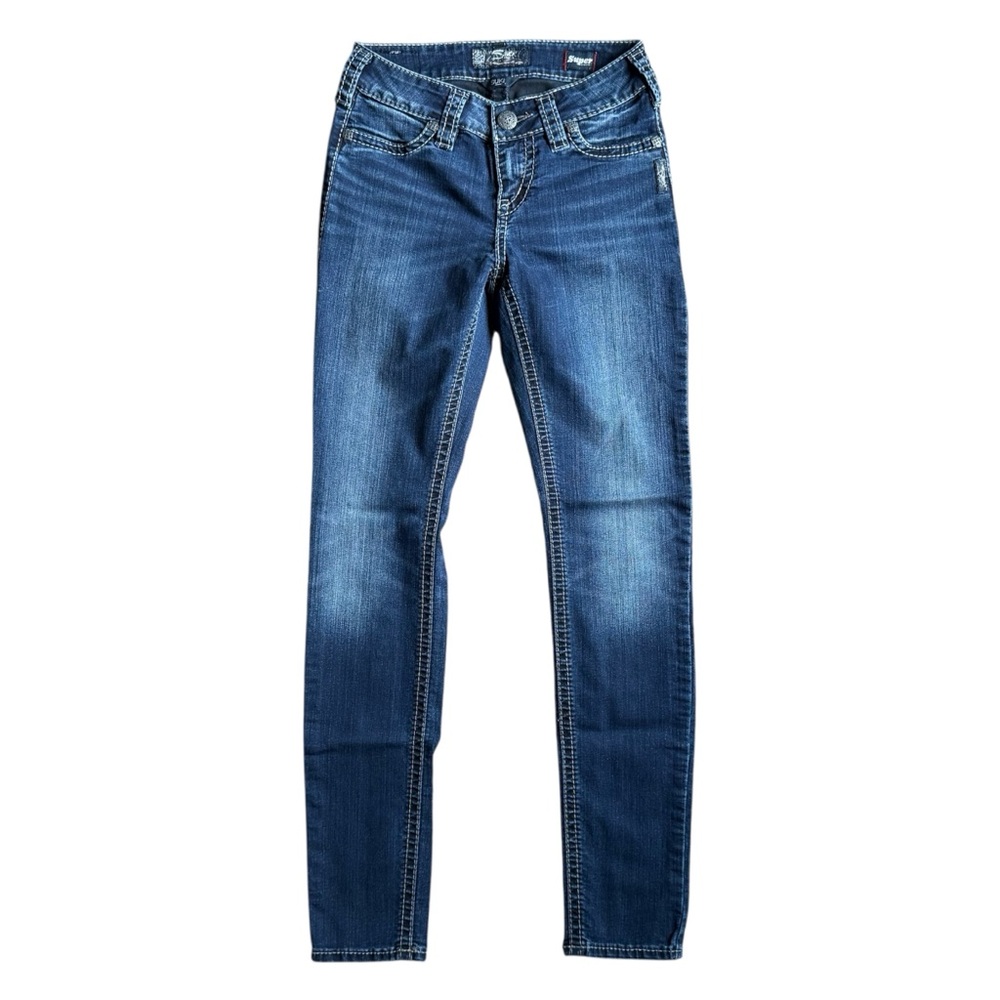 Silver Jeans Mid Suki Super Skinny Jeans Size 26